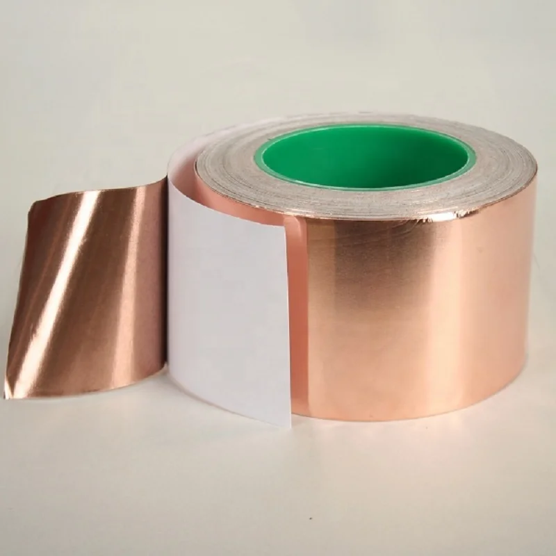 
Copper Foil Adhesive Tape, 99.90% Pure Double Conductive Copper Tape 