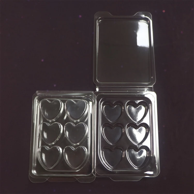 Manufacture wholesales Plastic blister wax clamshell Soy Candles Tarts Melts best soy wax for containers