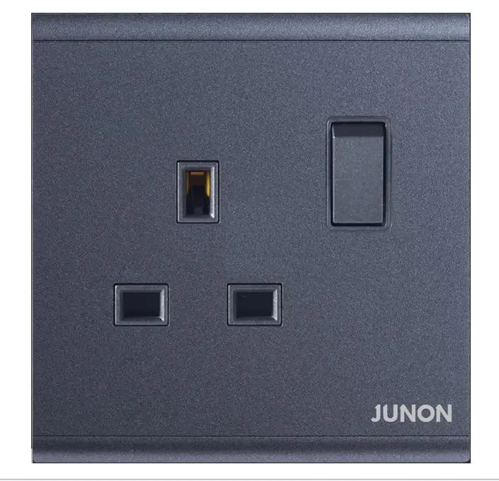 JUNON 1 GANG 13A DP SWITCHED PLUG SOCKET plug sockets with switch