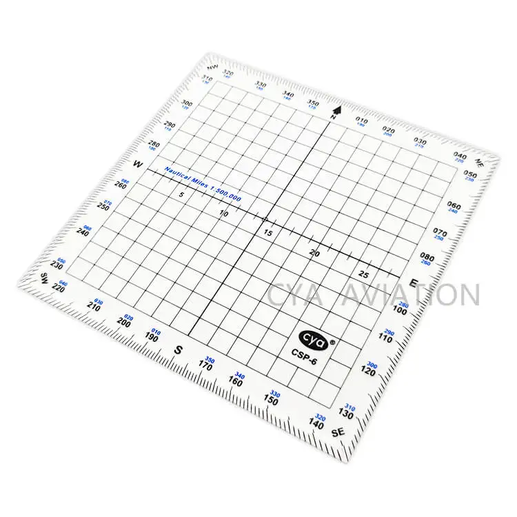 25 pcs/lot CYA Premium Quality Plastic Square Map Protractor wholesale - Free Shipping