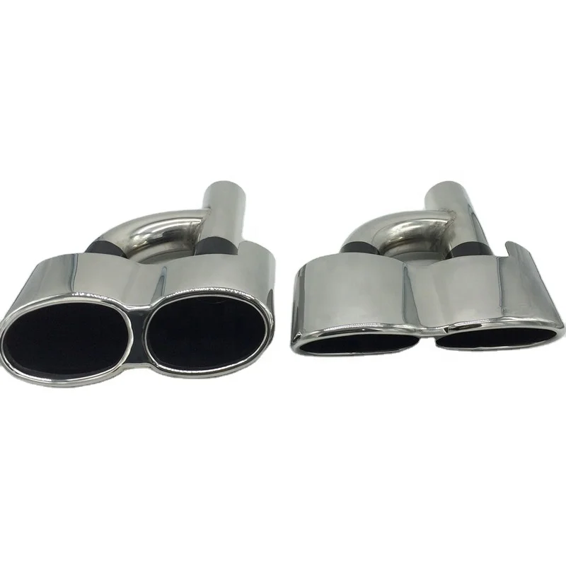 Car Exhaust Tip Stainless Steel Tail Pipe For Mercedes BENZ W221 S600 S350 S450 S300