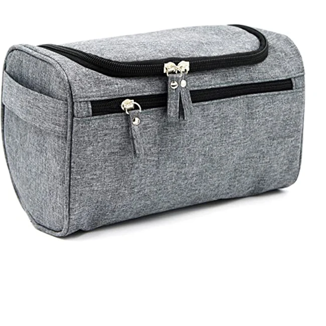 Custom Waterproof Hanging Toiletry Bag Portable Travel Kit Cosmetic Organizer Makeup Shower Bag Shaving Dop Kit