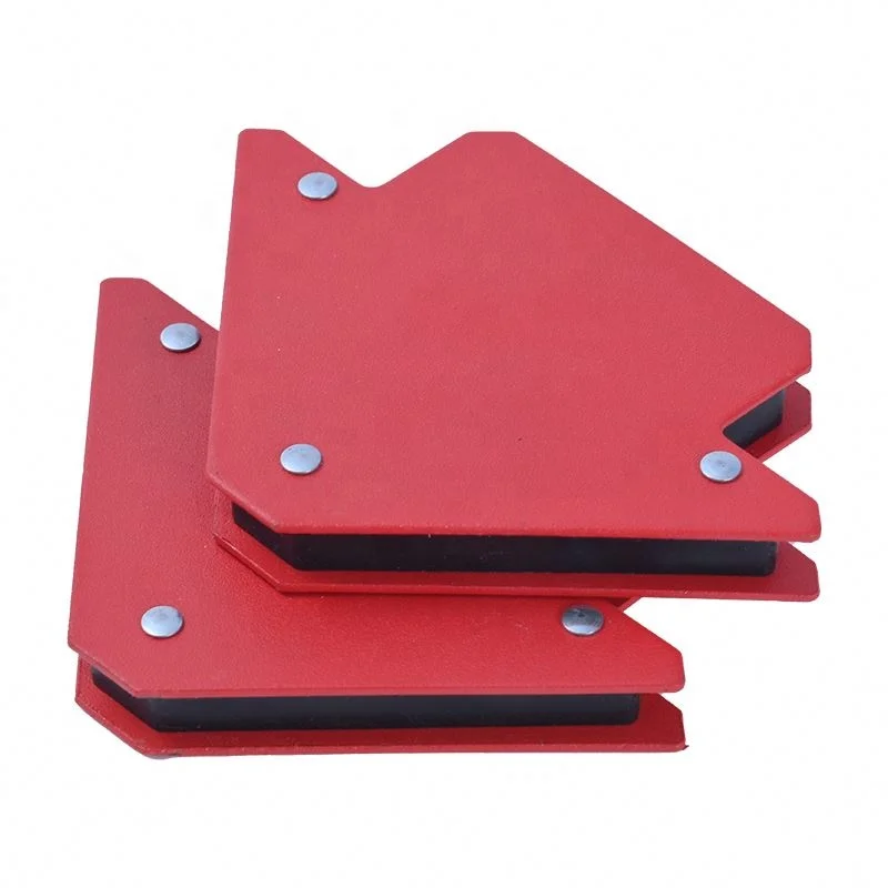 Magnetic Welding Holder 45 degrees Small Weld Holder V Magnets With Strong Magnet