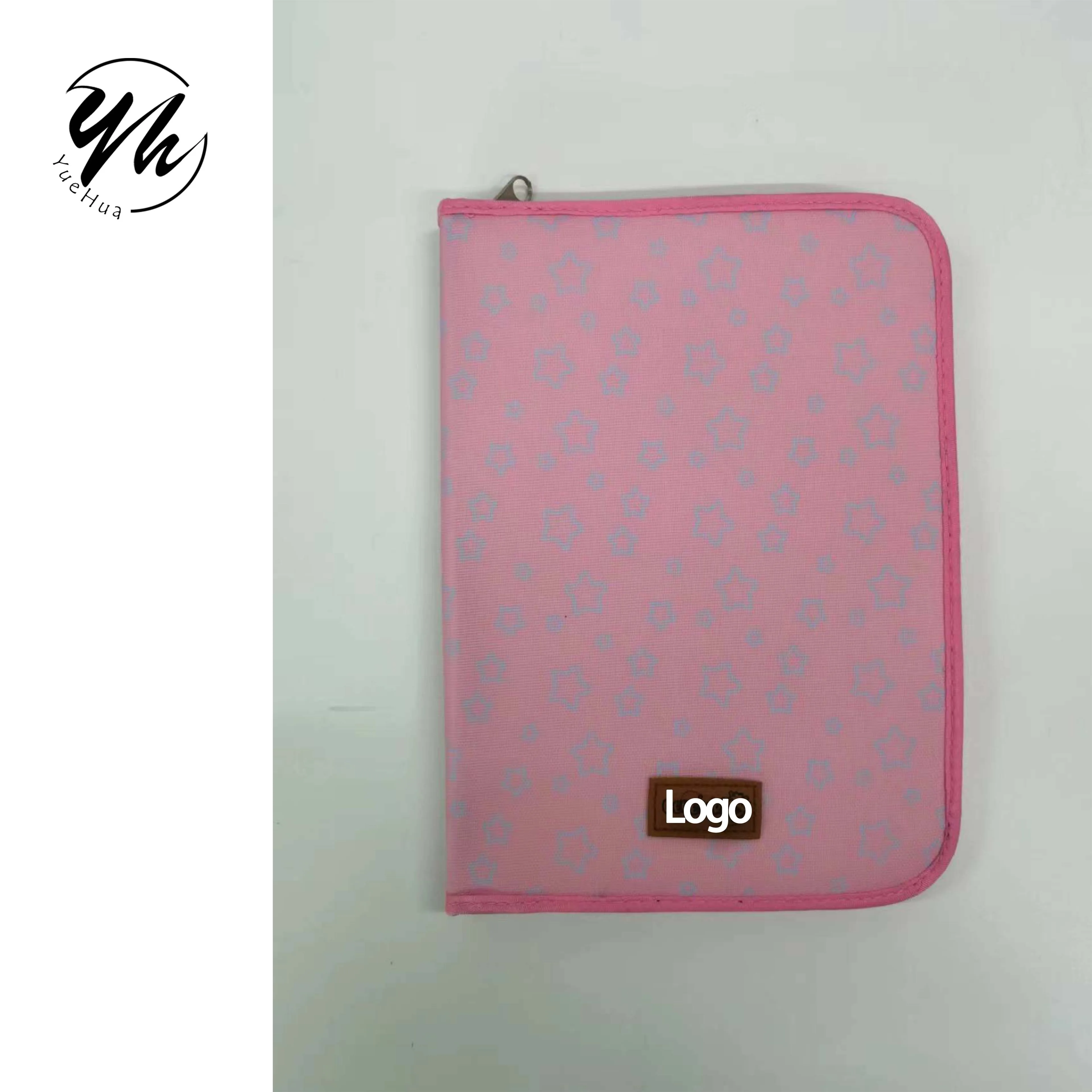 Custom Pattern Customized Logo Baby Children certificate document bag File Folder