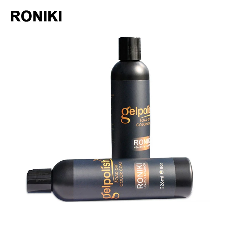 RONIKI wholesale bulk custom logo profesional normal oem non toxic private label color uv gel nail polish