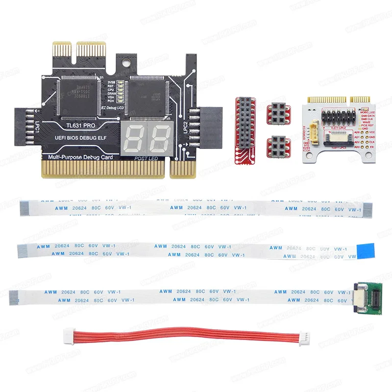 
TL631-PRO диагноз карты мини PCIE отладки карты TL631 PRO рабочего PCI Ноутбук PCI-e Тестовая карта 