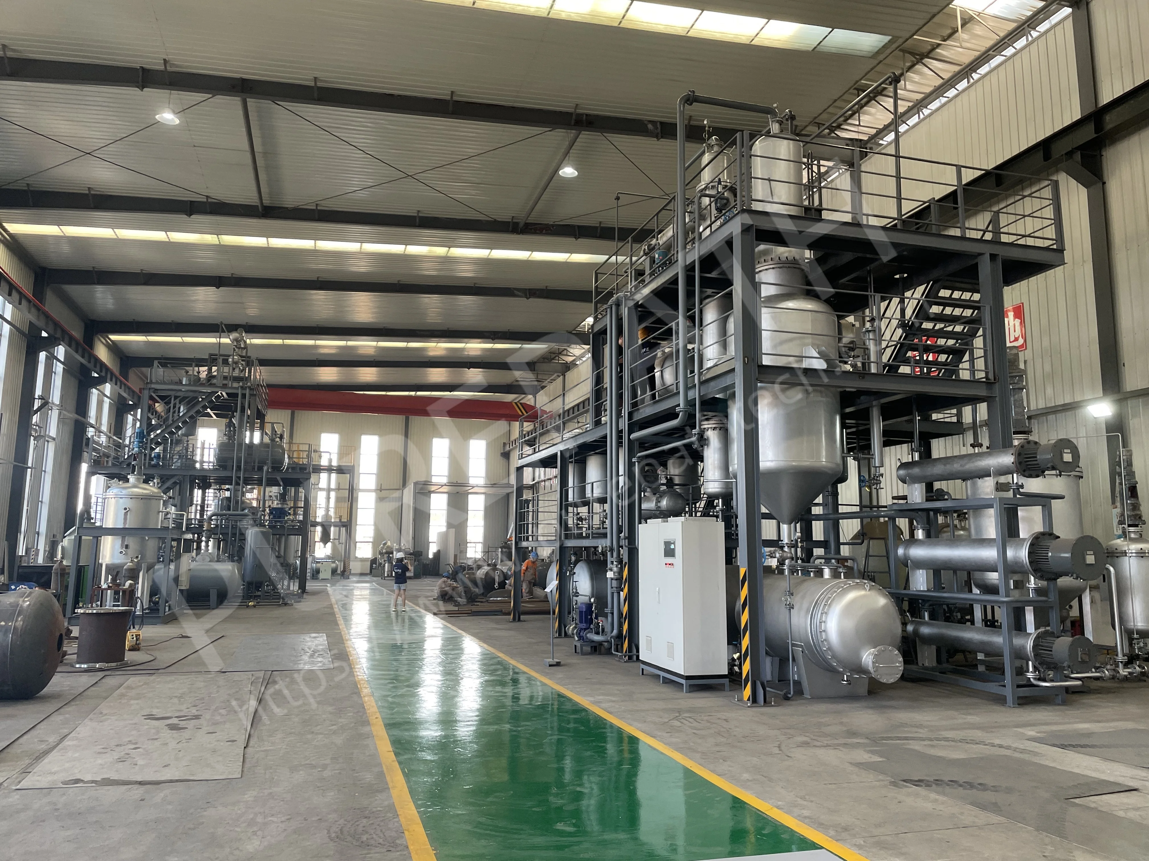 Continuous Vacuum Distillation Solvent Extracting High Purity diesel Fuel Refinery Plant