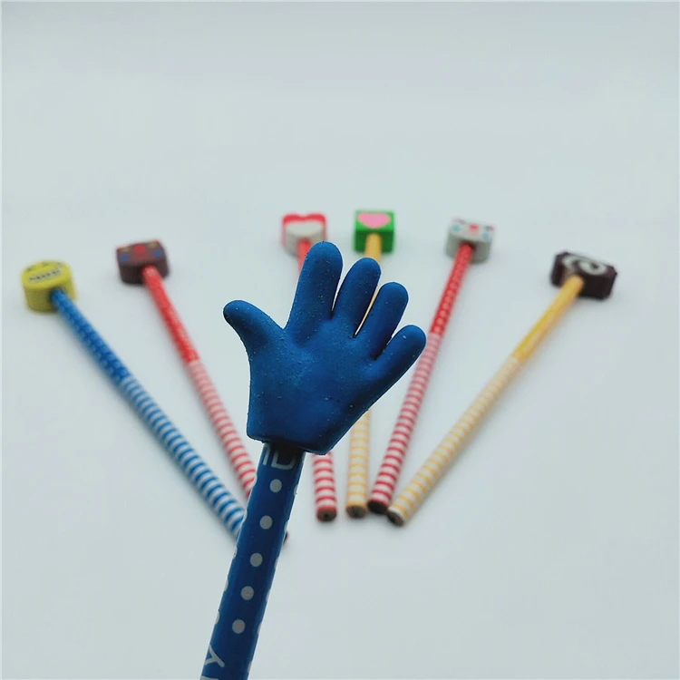 New arrival best-selling personalized cute wooden pencil with eraser custom stationery