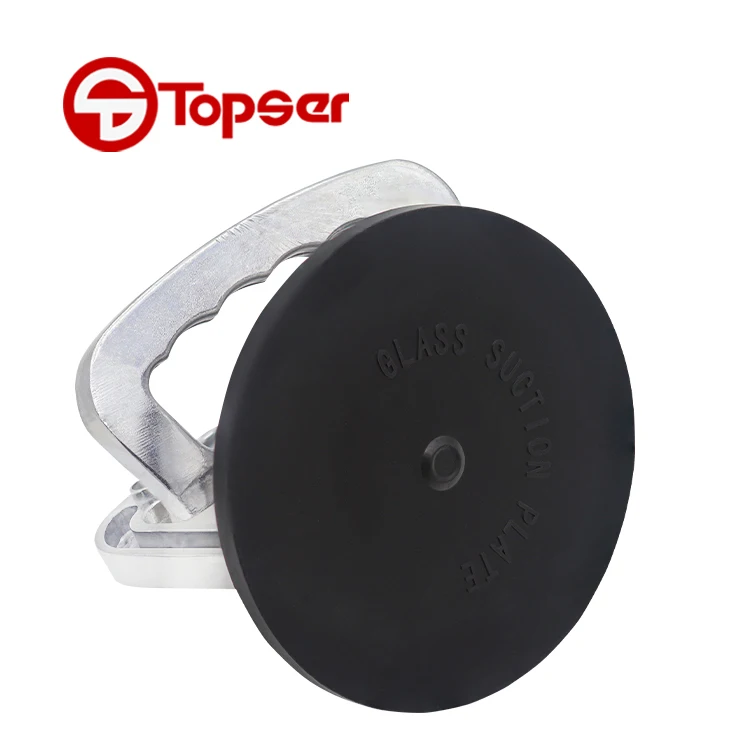 Hand Tools Aluminum Alloy Silvery Suction Cup 50KG Adsorption Glass Lifting Glass Vacuum Suction Cup