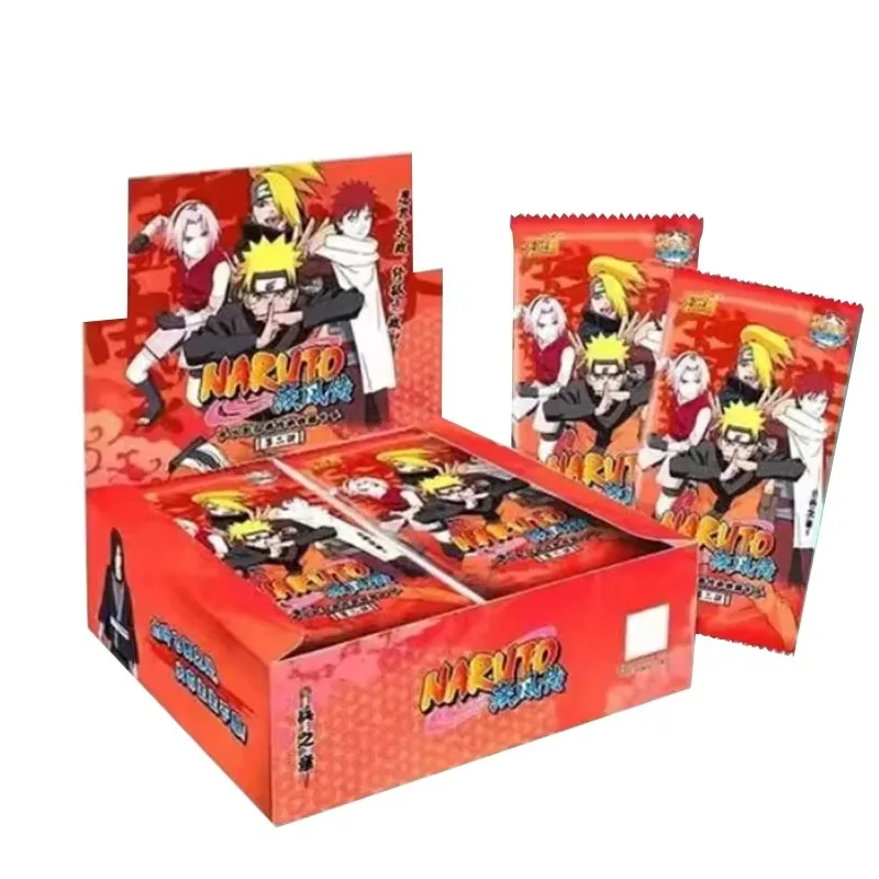 Wholesales Genuine  Na ruto Cards Kayou Trading Cards Games Booster Box Tier 2 Wave 2 Collectible Cards Toys Christmas Gift
