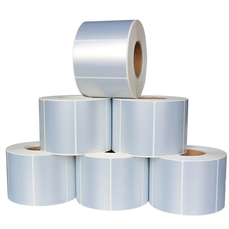 Водонепроницаемая маслостойкая высокотемпературная самоклеящаяся матовая серебряная этикетка для домашних животных наклейка упаковки 3C