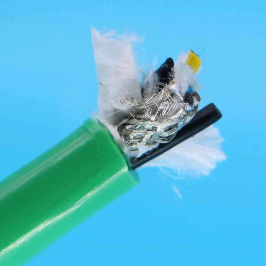 Screened towline cable underwater cable PUR ultra flexible cable