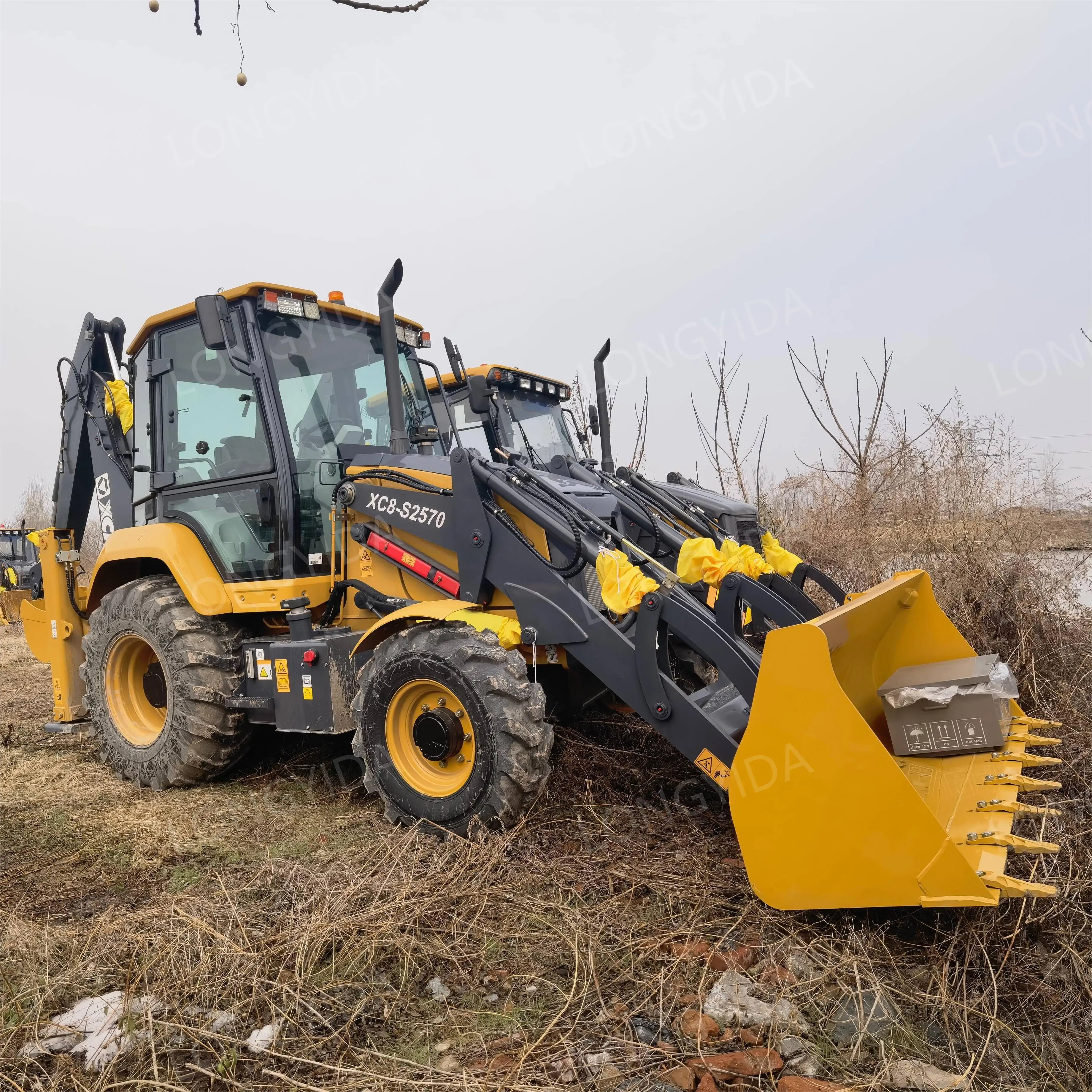 XCMG Новый 8 тонн передний трактор колесный погрузчик экскаватор Cummins насос для двигателя б/у экскаватор-погрузчик продажи