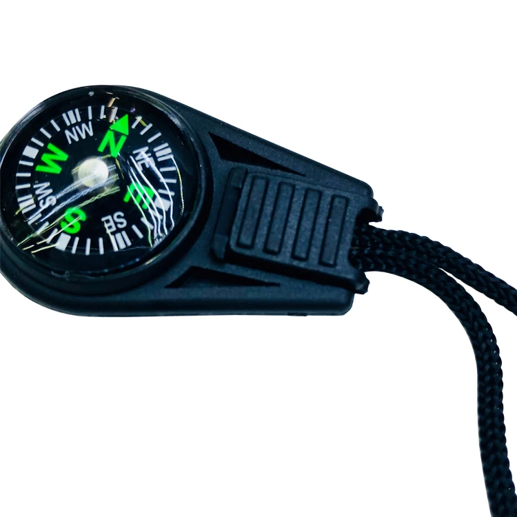 High-precision oil-filled compass eco-friendly plastic mini compass for outdoor direction identification