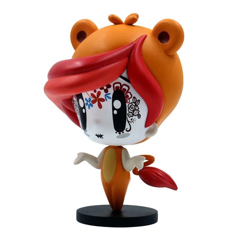 Dropshipping Decorative Art Custom Design Mini Small Plastic Figurine Anime Pop Action Figure