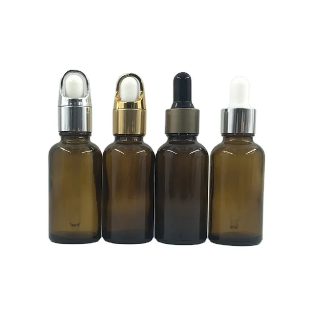5ml 10ml 15ml 20ml 30ml 50ml 100ml amber essential oil glass dropper bottle