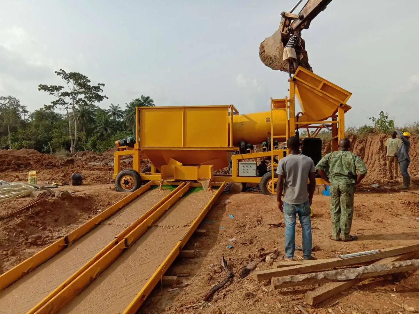 Gold Mining Equipment Diamond Processing Machine for Africa