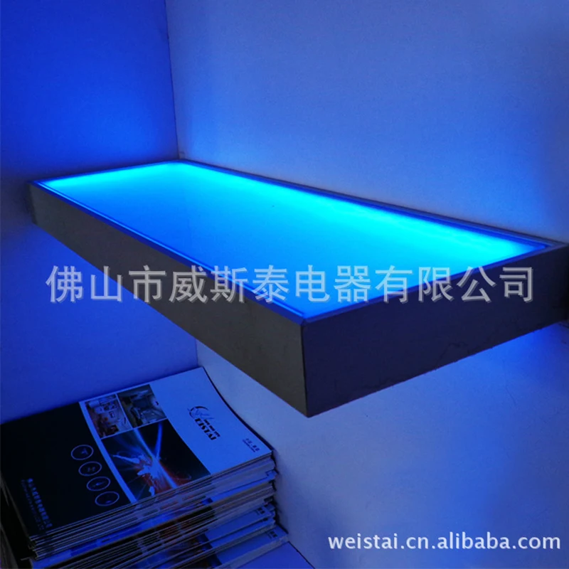 popular LED glass shelf/kitchen glass shelf display light/Glass shelf Edge Lighting WST-1816-1 for  cabinet wardrobe