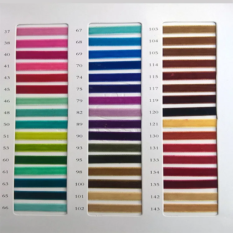 Wholesale velvet ribbon silk ribbons single double side 10mm red velvet ribbon roll