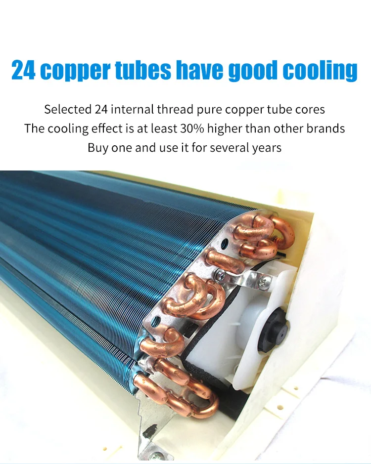 Car air conditioning indoor unit 12V24V evaporator wall - mounted air outlet