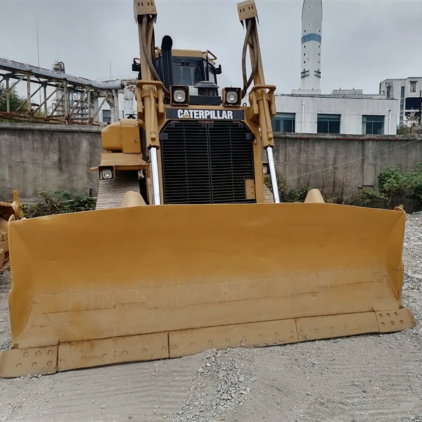 Б/у гусеница CAT D7R бульдозер/CAT б/у бульдозер D7H D7G в Шанхае гусеница б/у бульдозер D7R на продажу