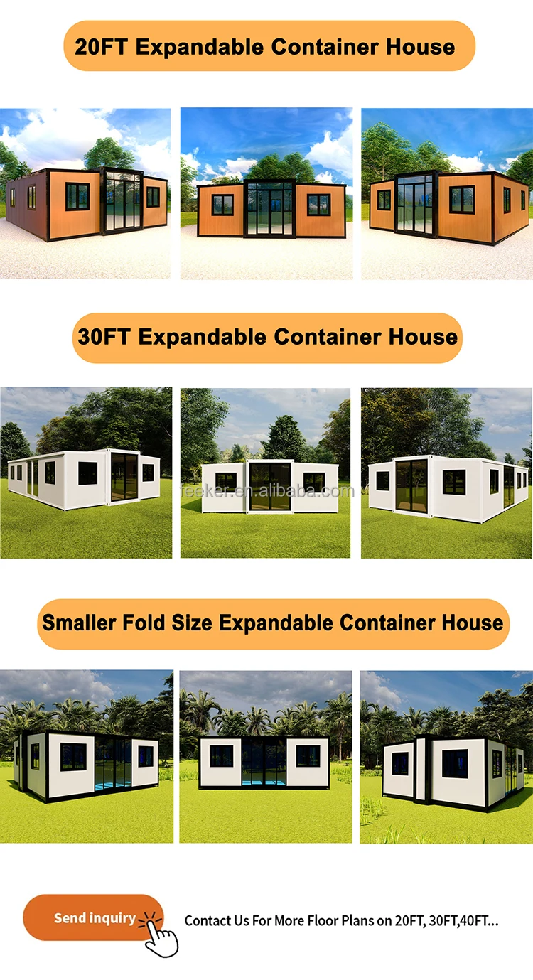 China Houses New 20ft Prefab House Interlock Brick Solar Kit Container Fabrication