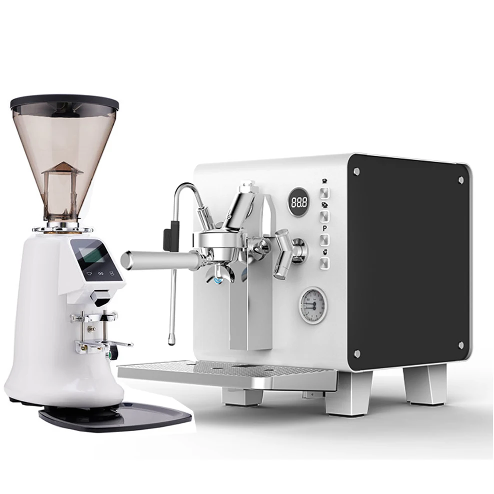 Commercial Luxury Cafetera Industrial 1 Group Semi Automatic Espresso Coffee Machine For Cafes Shop