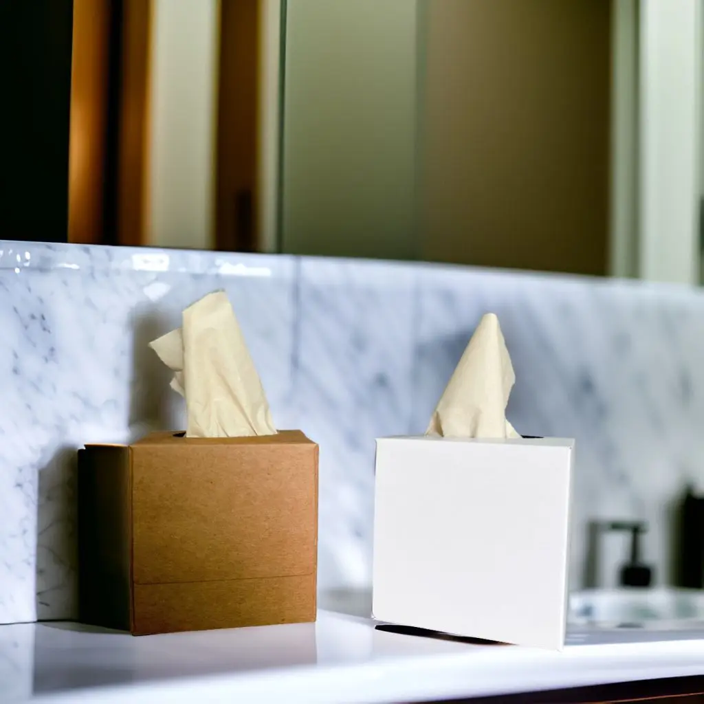 Wholesale OEM Eco-friendly wood pulp household 2ply 3ply 4ply tissue paper custom facial tissue paper extraction