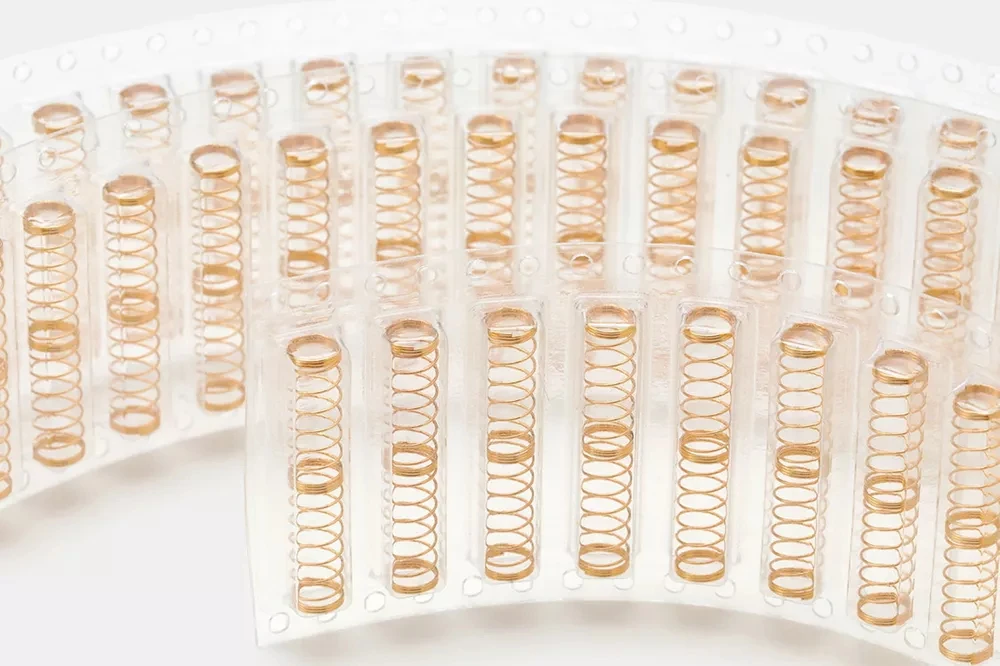 Switch Spring gold plating spring 35g 40g 45g 50g 55g 60g 62g 67g 75g 80g Custom Cherry MX Gold Plated 2 Stages 3 Stages