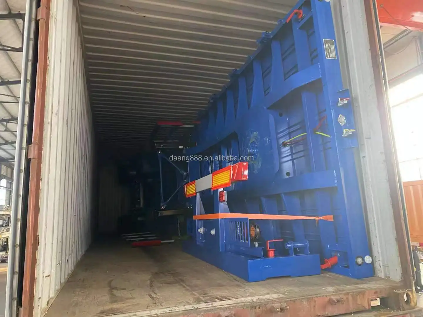 3 Axles 20ft 40ft Container Flat Bed Flatbed Semi Trailers