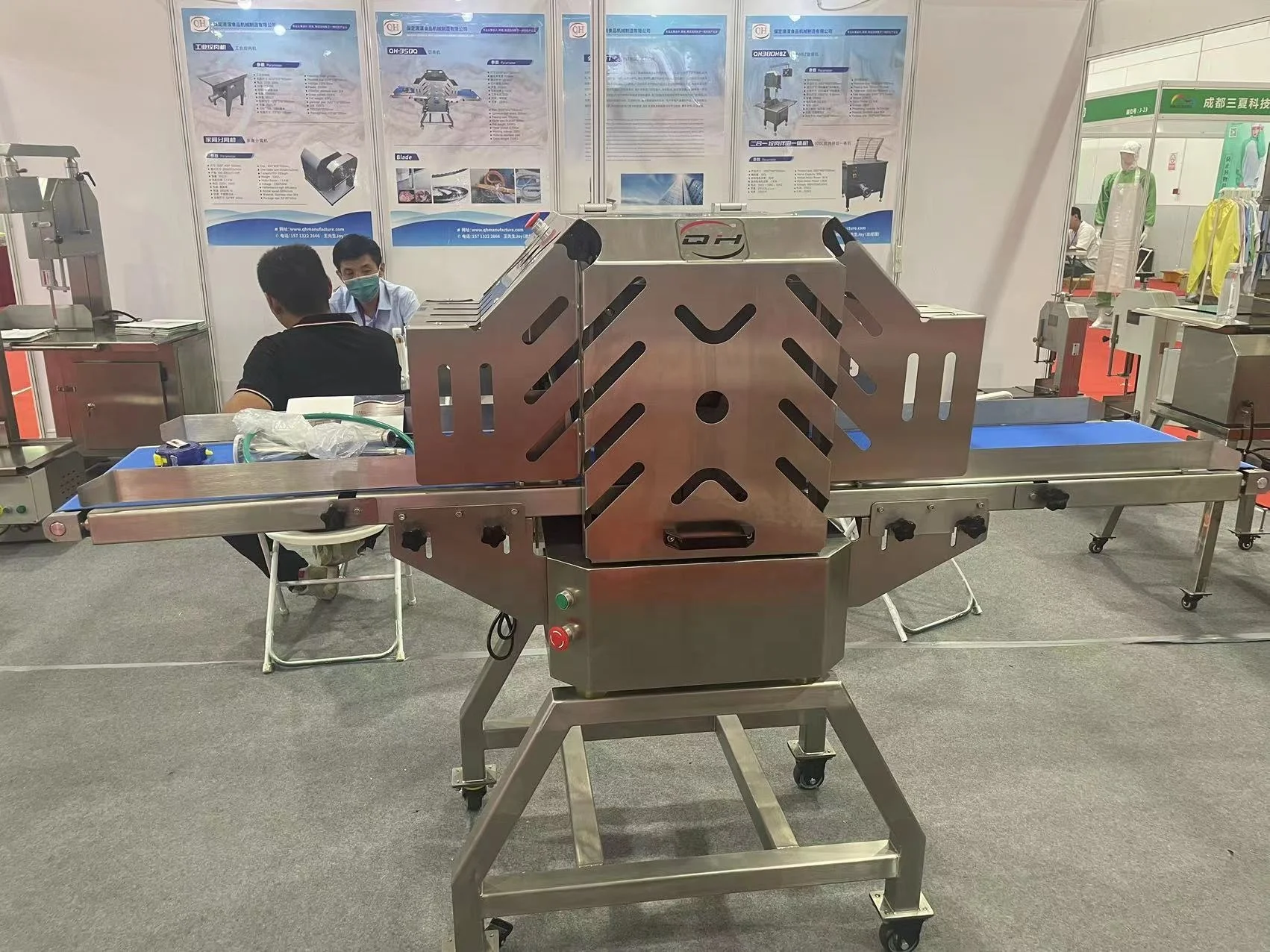 Industrial Customized Fresh Chicken Breast/Beef/Pork/Meat Slice Strip Cube Dicing/Strip Cutting Machine