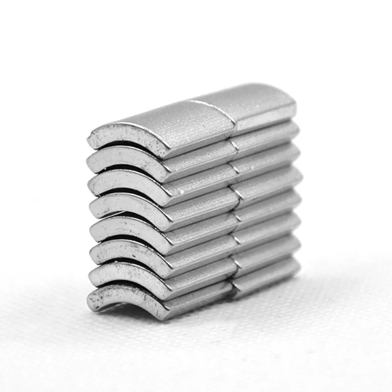 Magnetic Materials Factory Direct Ndfeb Magnet Arc N42h Segment Motor Neodymium Permanent Magnet For Generators Wind Turbine