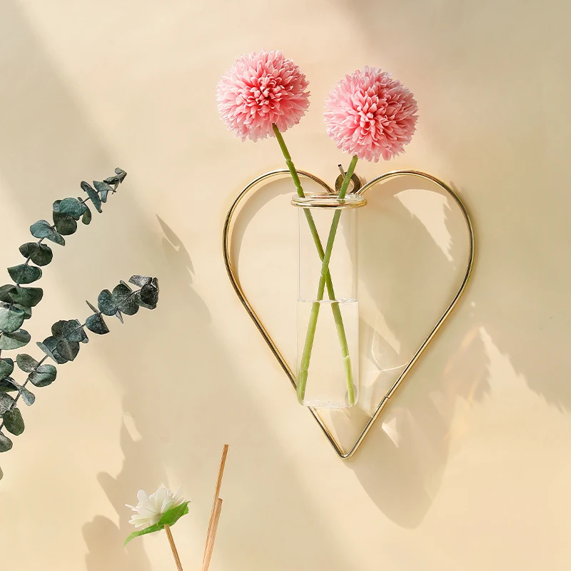  Hot Sale Acrylic Flower Vase Decorative Handmade Crafts European Style