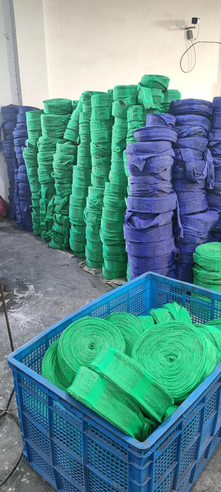 kitchen cleaning wire inside fabric scrub cloth steel wire mesh scallion cloth sponge pad