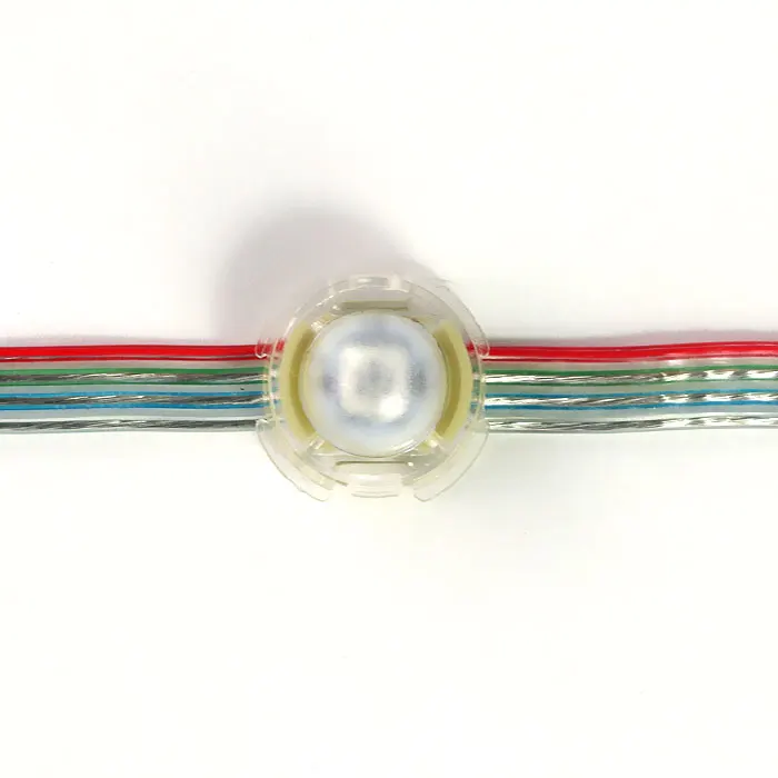 New design rgb 12V dmx led pixel  waterproof  programmable led pixel amusement led point light source 20mm