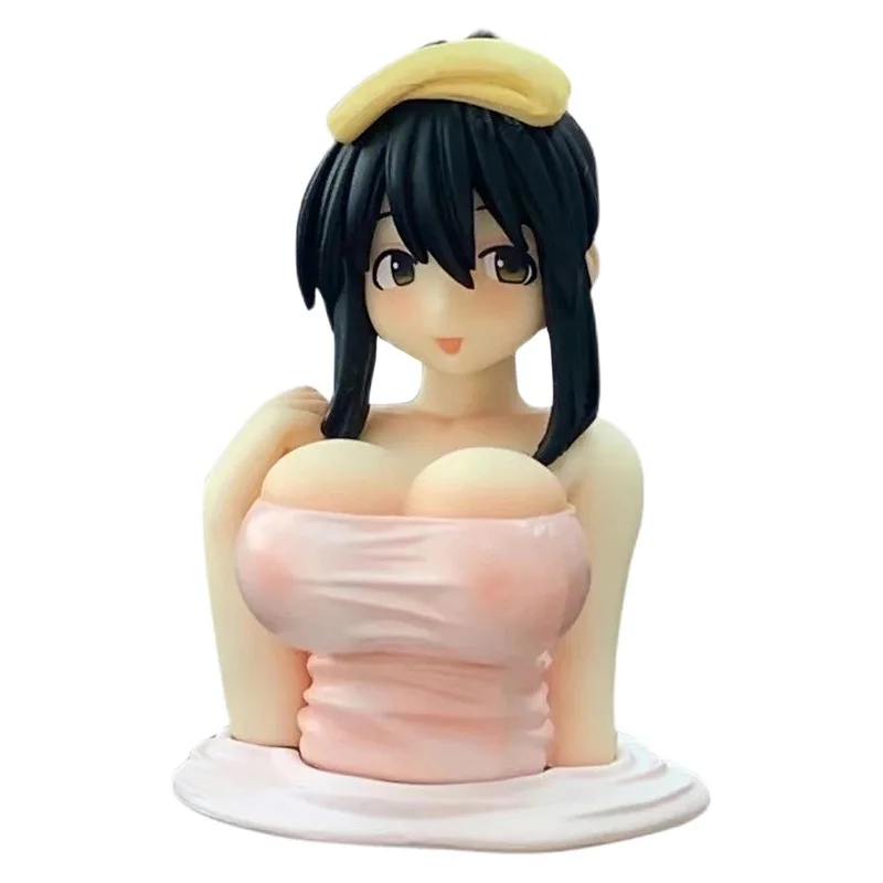 5cm Anime Chest Shaking Kanako Car Decoration Action Figure Sexy Girl PVC Collection Model Dolls Toys for Gifts