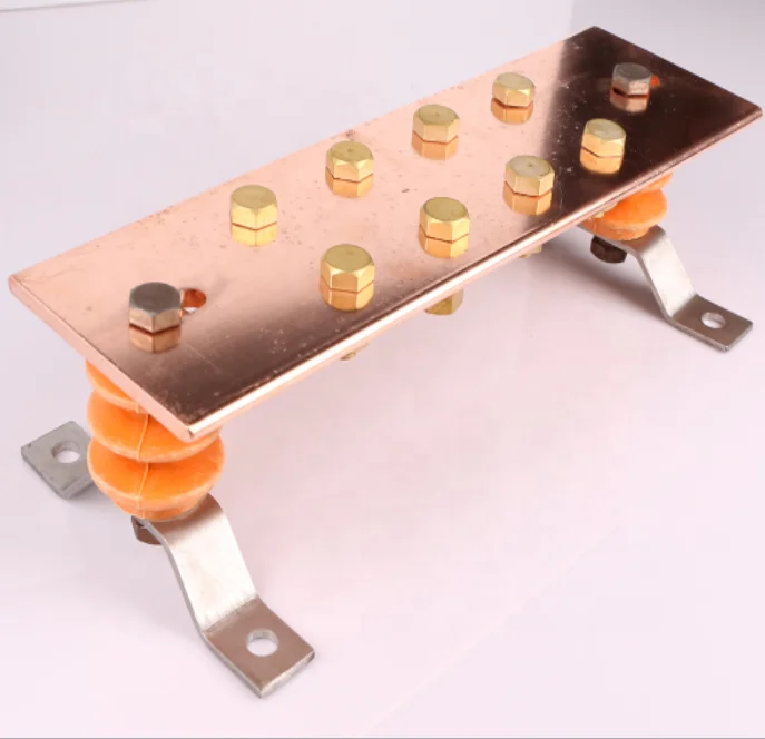 Высокое качество настроить латунь медь винт клеммный блок разъем земли Автобус Бар