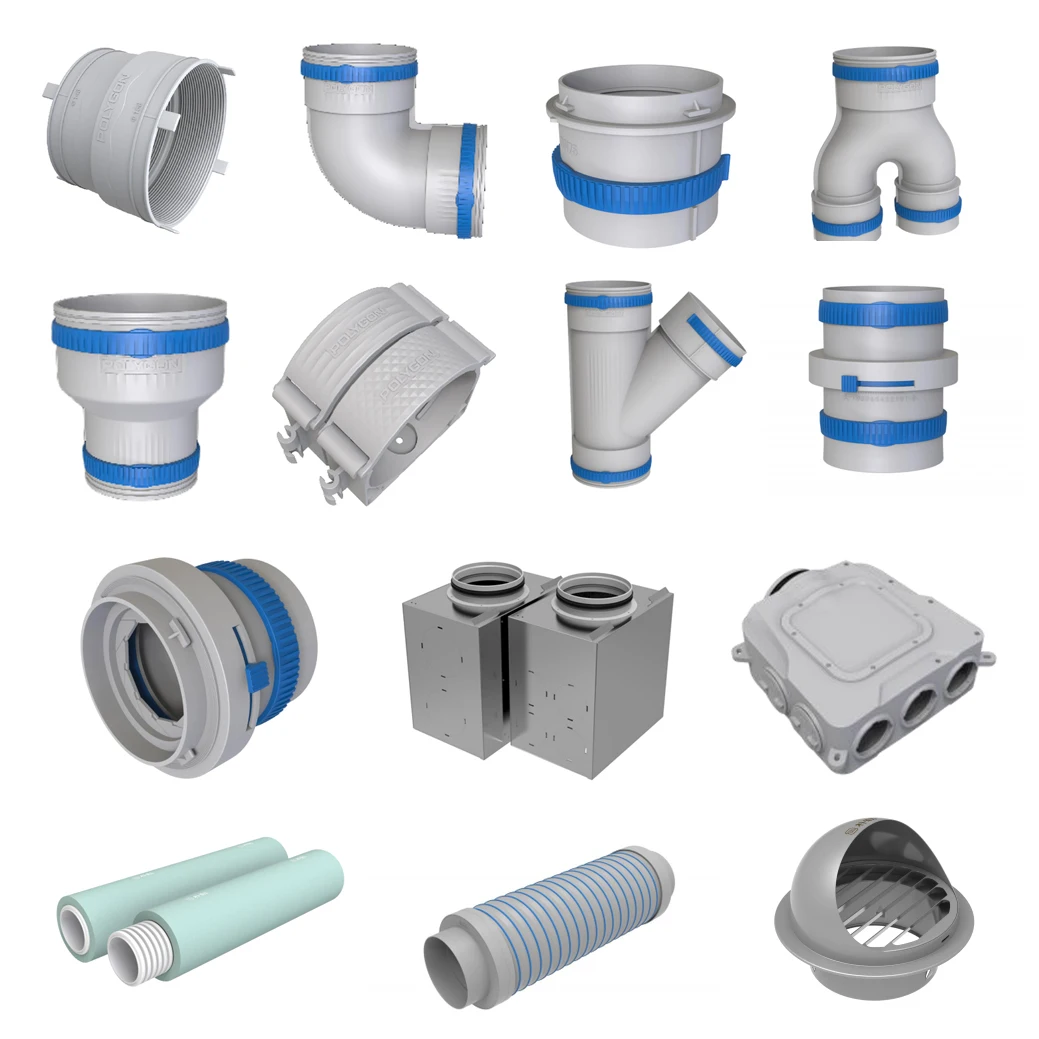 HVAC EPP Air Flow Distribution Box for Ventilation System