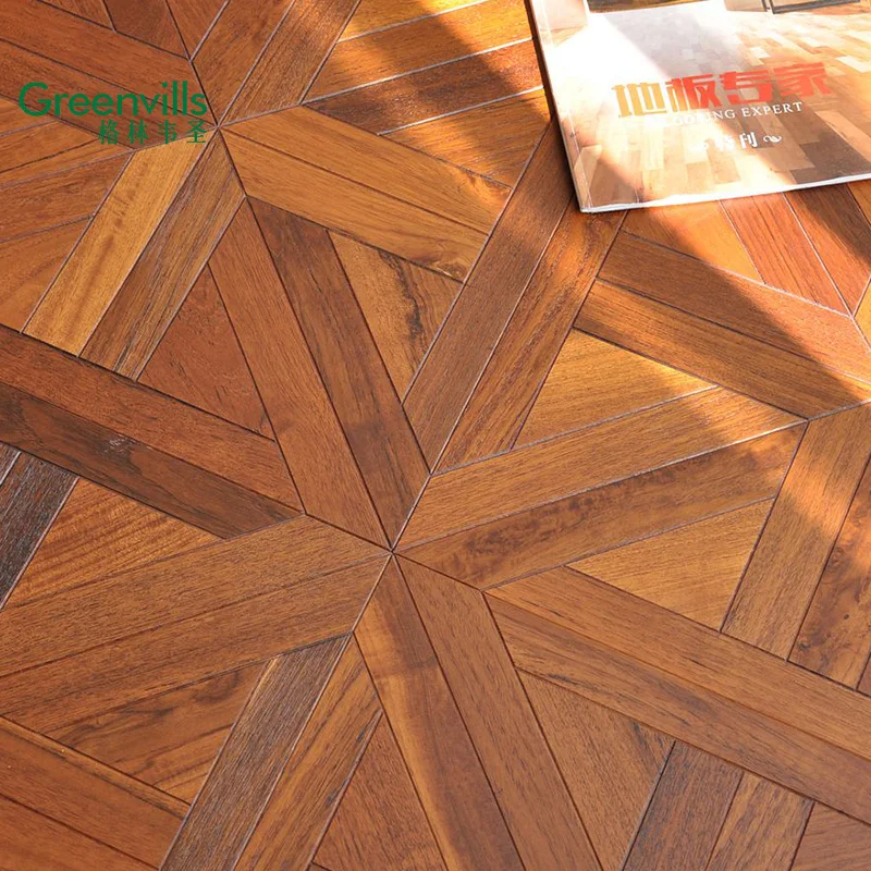 Hot! Guangzhou factory teak engineered timber flooring wood parket