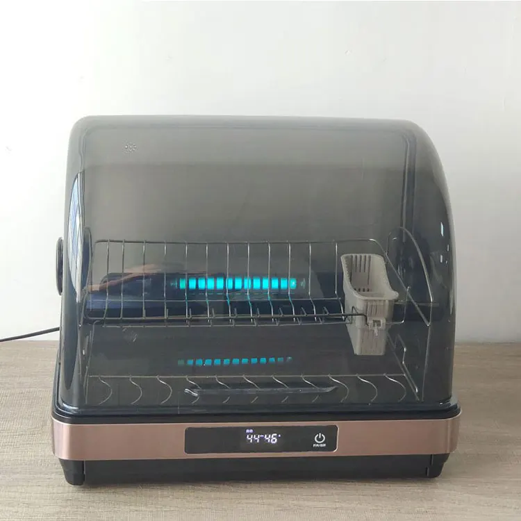 Two tier drying kitchen dish dryer rack hot air dish dryer