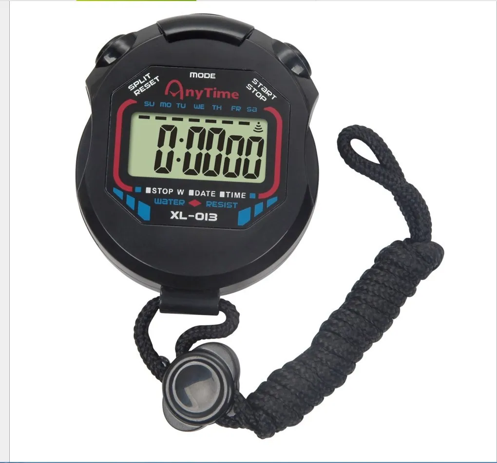 Wholesale Cheap Multifunction Sports Running Big LCD Digital Countdown Stopwatch