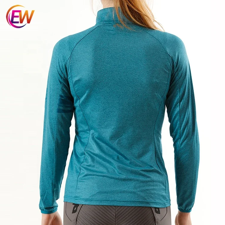 EW 2021 Custom Long Sleeves Quick Dry Fit Equestrian Shirts Horse Riding Shirts For Women