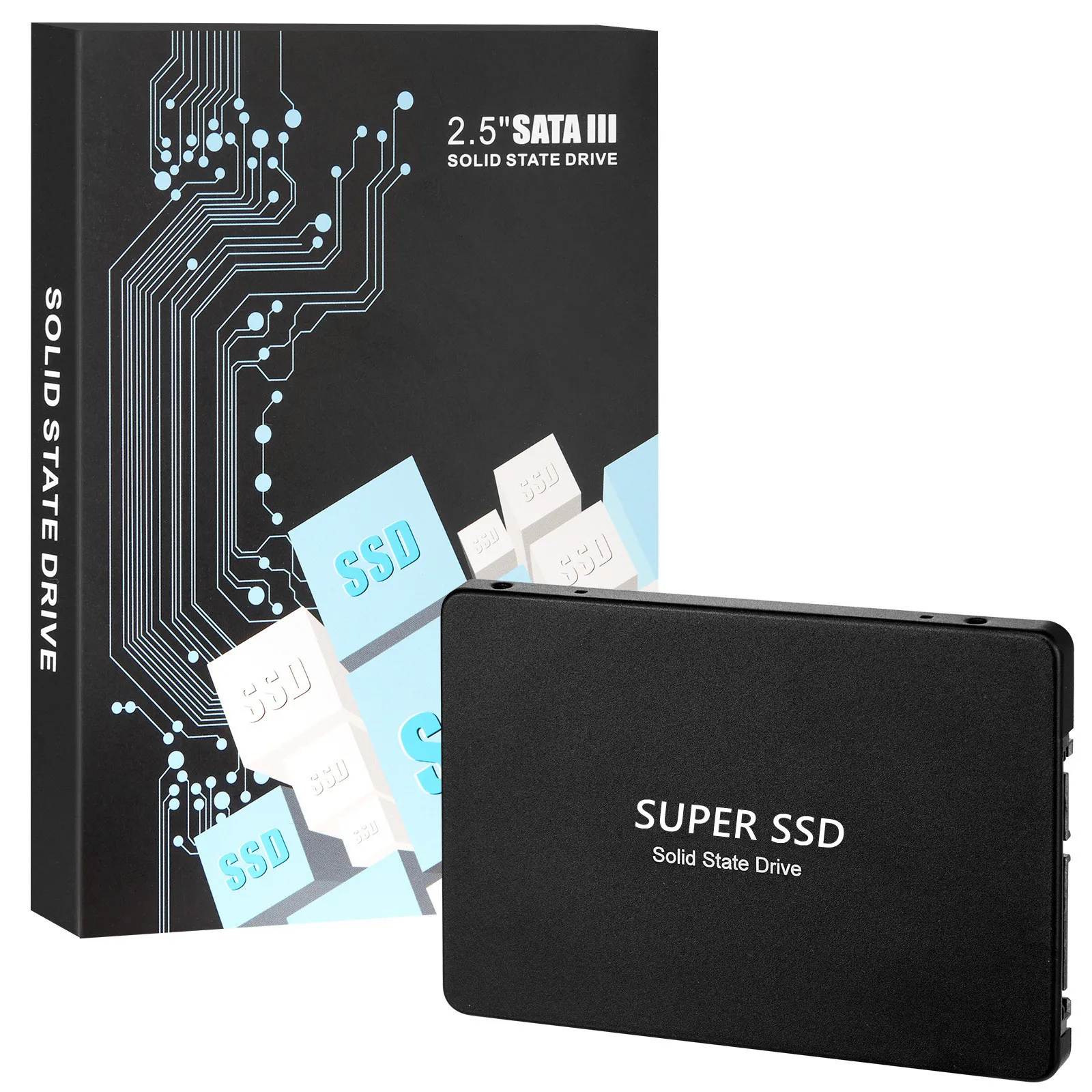 Твердотельный Накопитель SSD 1T, твердотельный накопитель для настольного ПК, ноутбука, новый последовательный порт, 2,5 дюйма, SATA2, 120 ГБ, 60 Гб, 256 ГБ, 512 ГБ