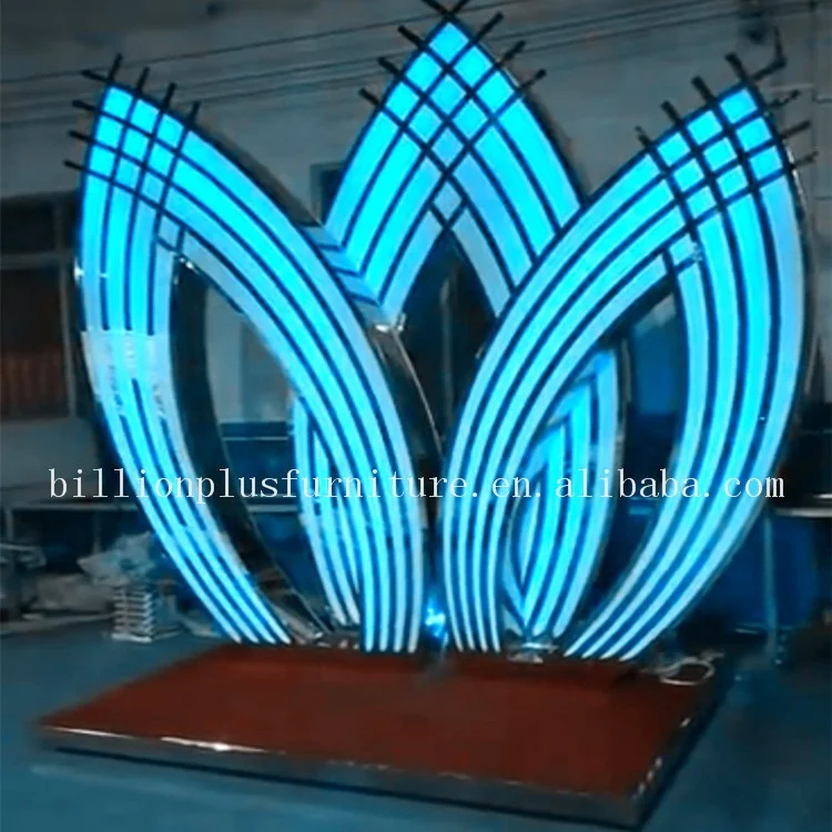wedding stage Acrylic LED Decoration wedding stand backdrop for sale