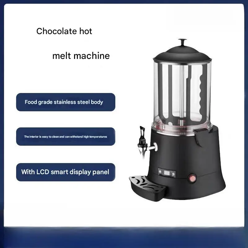 Stainless Steel Hot Chocolate Dispenser Chocolate Maker Machine For Heating Mix Coffee Milk Chocolate