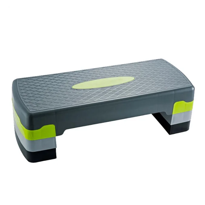 BalanceFrom fitness Adjustable PVC&ABS Aerobic Step platform custom for gym fitness Aerobic Exercise Stepper