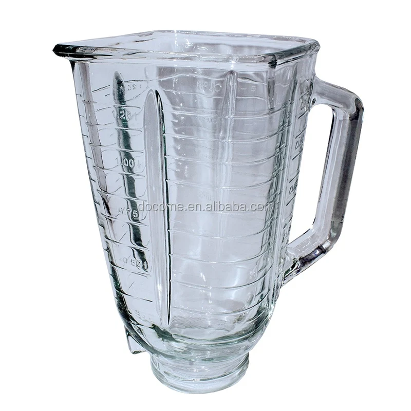 A13 Square and Stripe Glass Jar Set with Lid Blade Base Classic OSTER 4655 Blender Jar 1250mL Jar jarra de licuadora