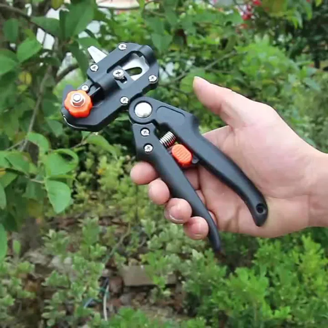 Dropship Grafting Tool Kit Garden Grafting Cutting Pruning Tools with Screwdriver Wrench Pruner Cutting Blade O-Cut U-Cut V-Cut