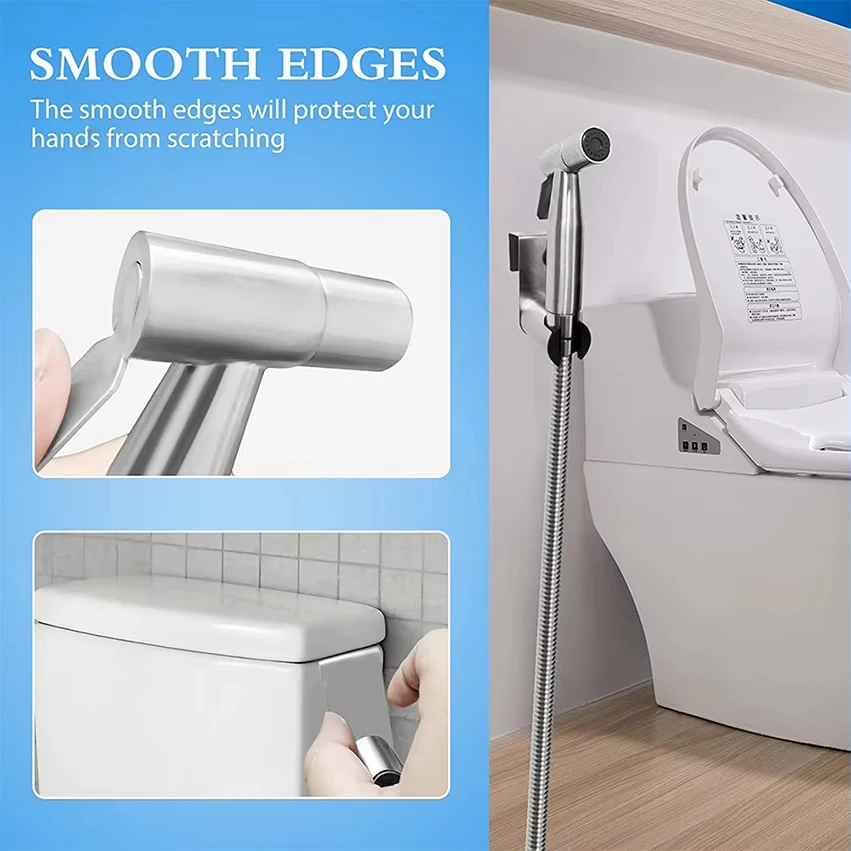 2024 New Rinse Handheld Bidet OEM/ODM Luxury Bidet Faucet Wholesale Muslim Shattaf Spray