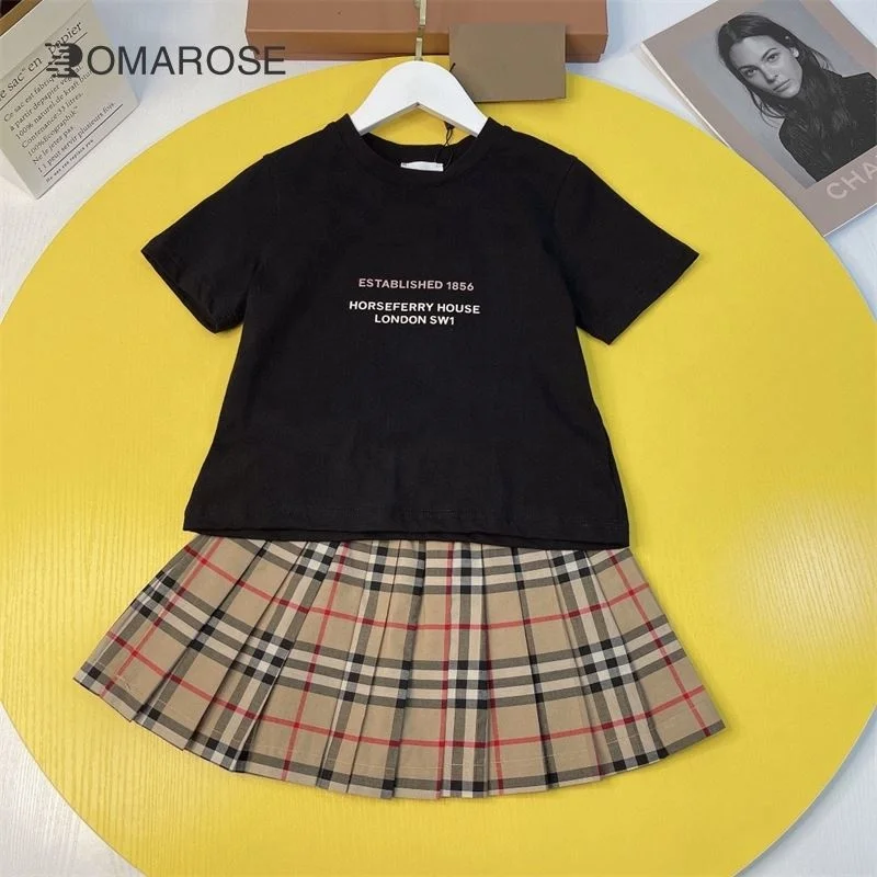 Designer Online Baby Clothes Shopping Short Sleeve Summer Baby Girls Dresses Fashion Ball Gown Kids Clothing Dress